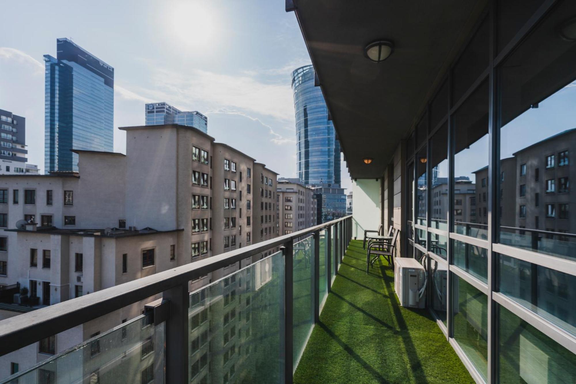 Apartamento Platinum Towers J&K Varsovia Exterior foto